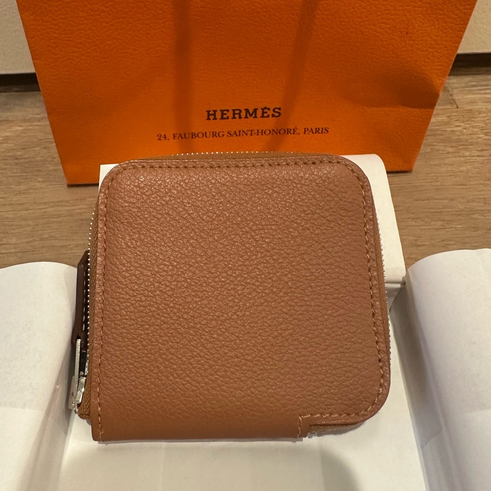 Hermès Silk'In change purse